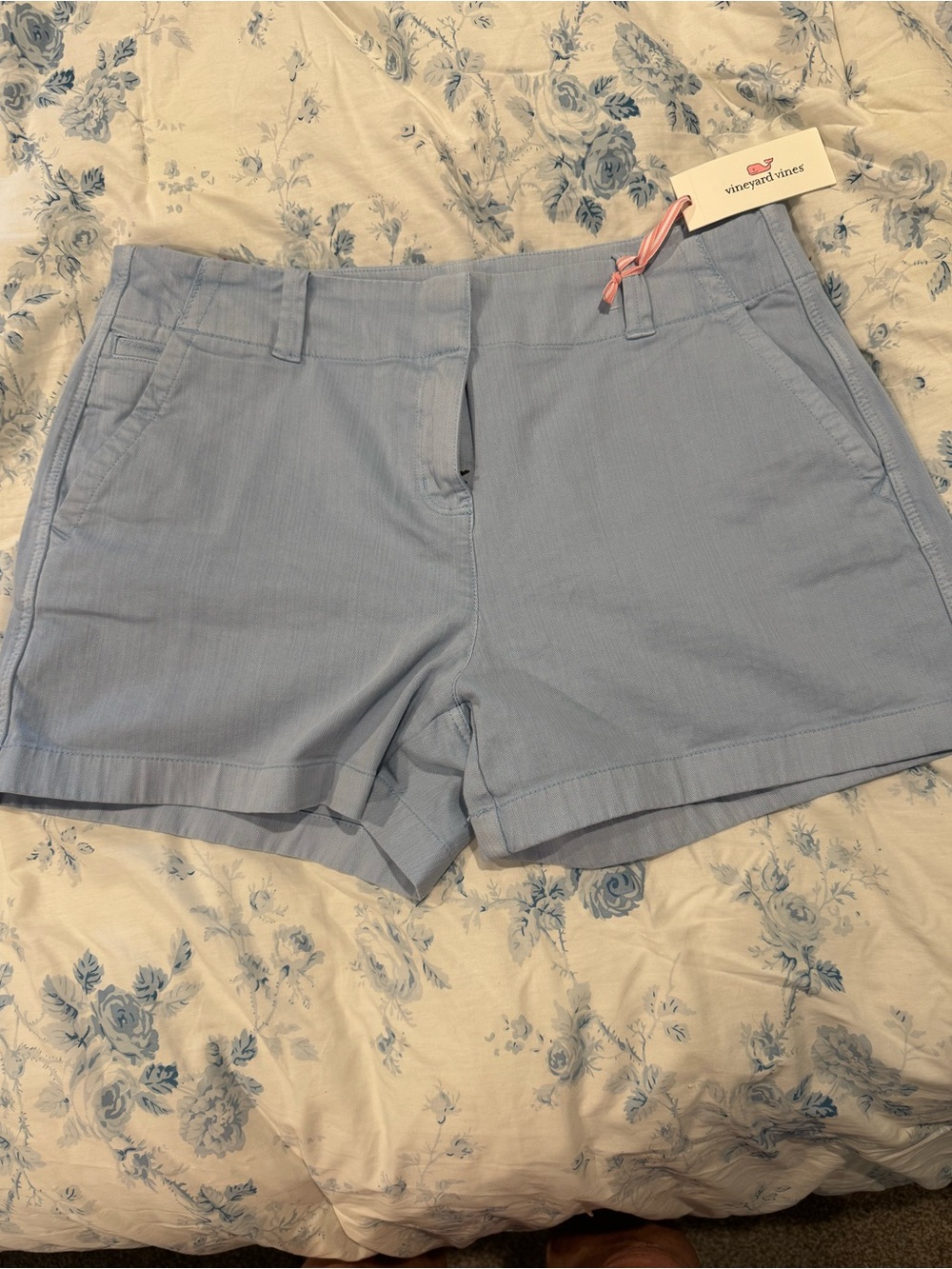 NWT Vineyard Vines Shorts Women’s Herringbone 3.5 ED in Jake Blue Color Size 10